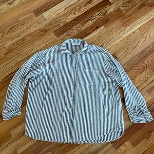 Carly Jean Los Angeles striped button up